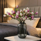 Artificial Magnolia Flower Branches Stem