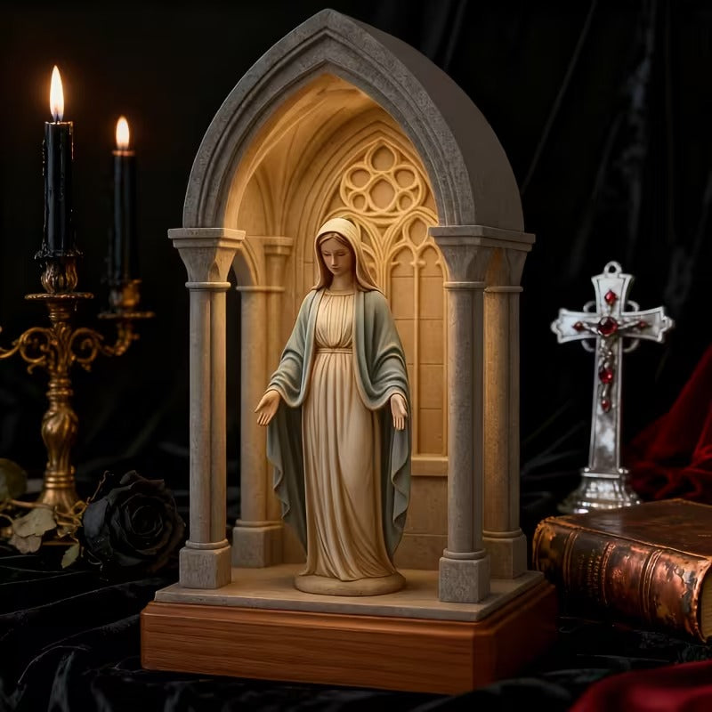 Traditional Religious Handmade Devotional Night Light