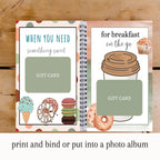 Christmas Gift Card Book